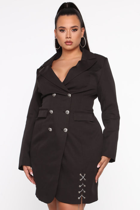 Jacket dress fashion nova shop