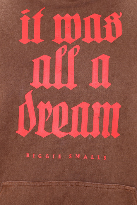 It Was All A Dream (Biggie) Limited Edition Print – Paper and Fabric