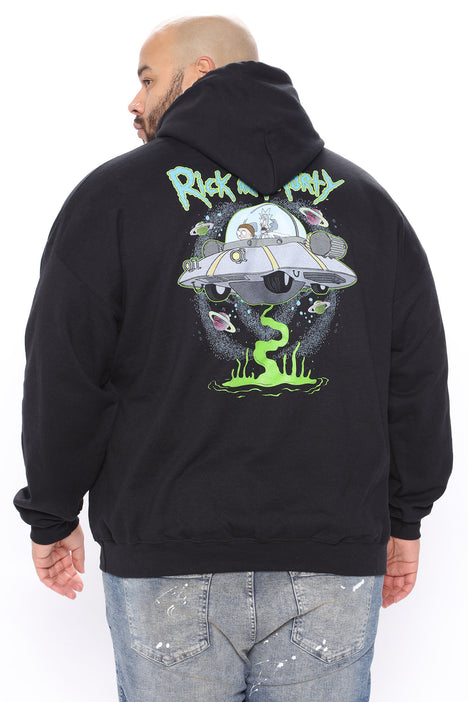 Rick and morty space hoodie hotsell