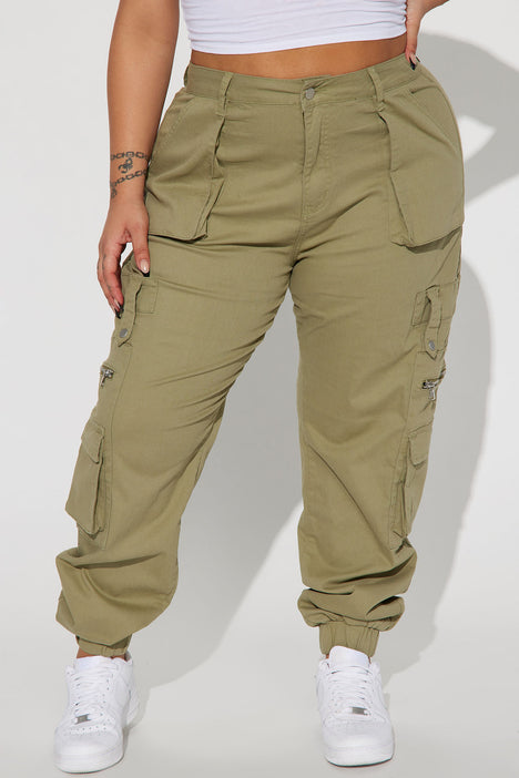 Fashion nova store cargo joggers