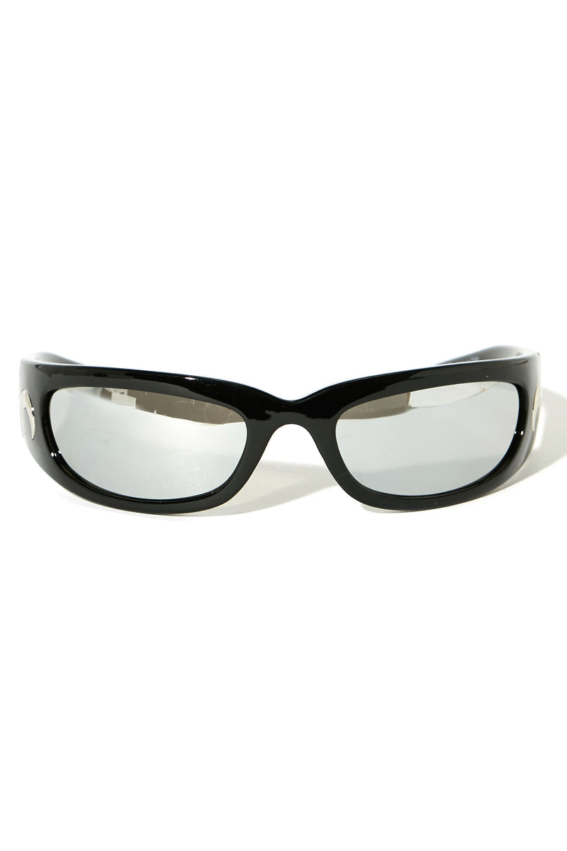 Into The Matrix Sunglasses - Black, Fashion Nova, Sunglasses