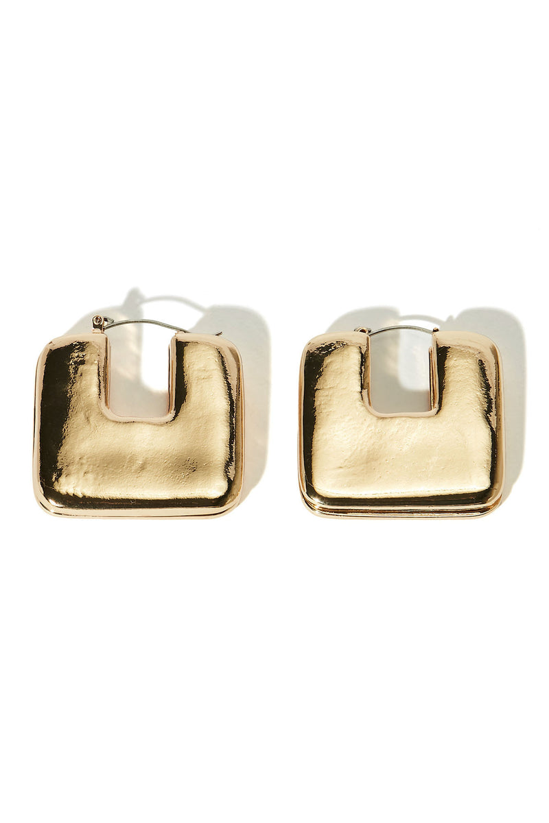 Captivating Evolution Hoop Earrings Gold Fashion Nova, Jewelry