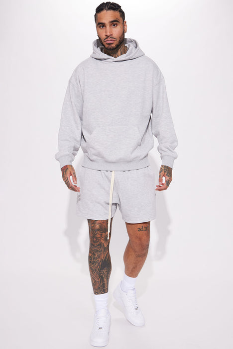 Oversized hot sale sweat shorts