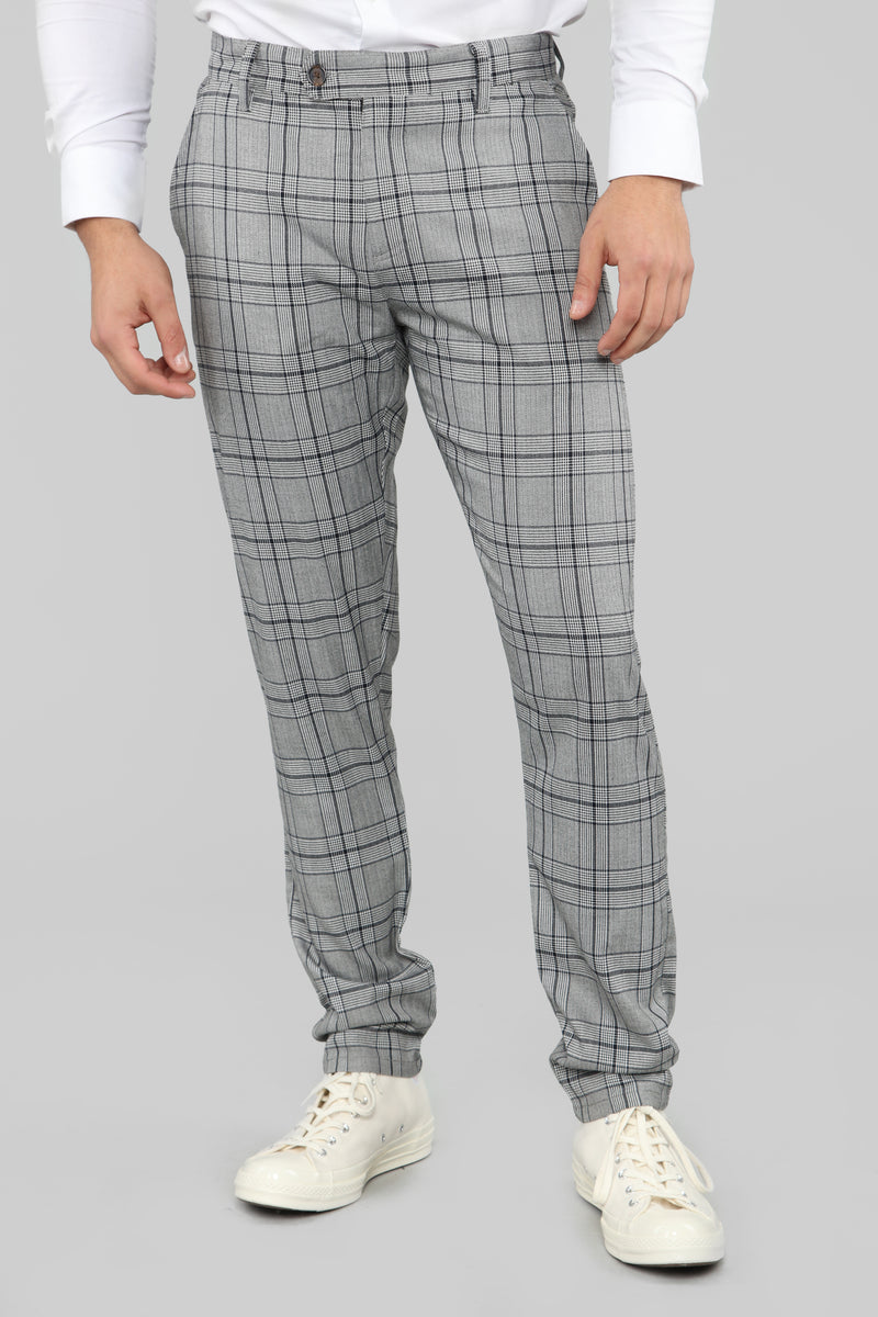 Valley Pant - Grey/Combo | Fashion Nova, Mens Pants | Fashion Nova