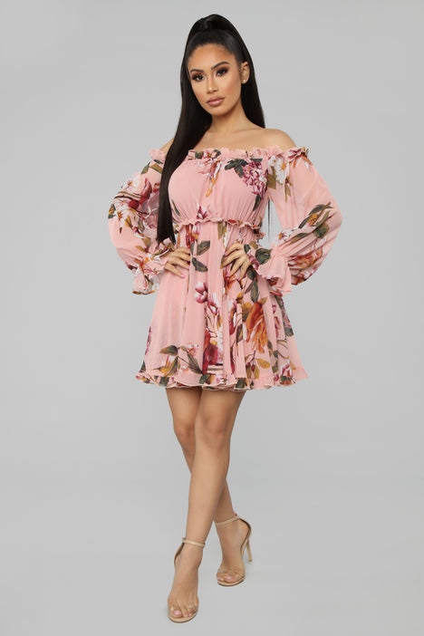 Floral dress fashion hotsell nova