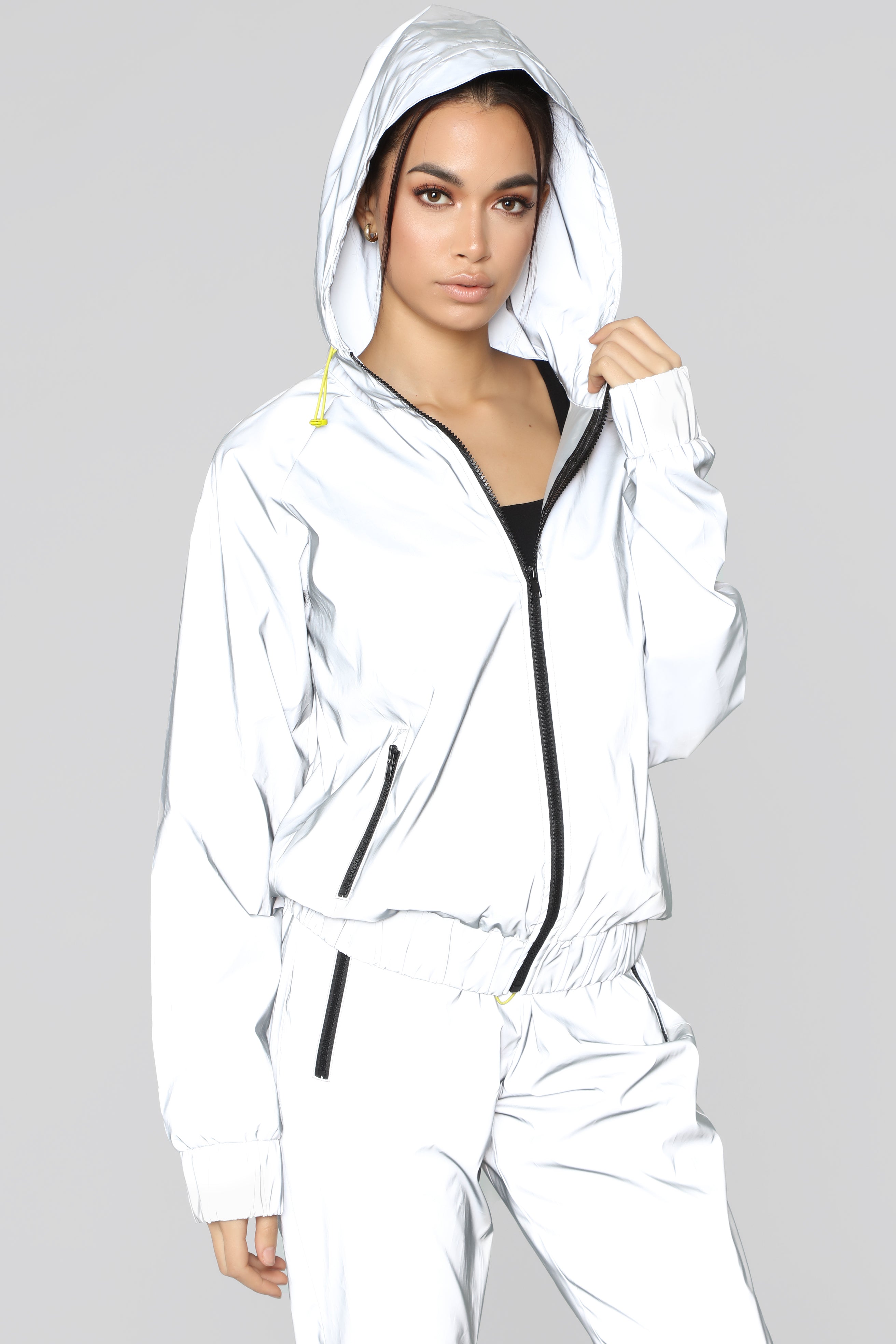 Fashion nova sale reflective jacket