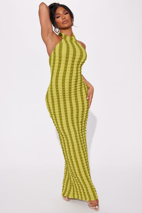 Sweet Treat Maxi Dress Lime
