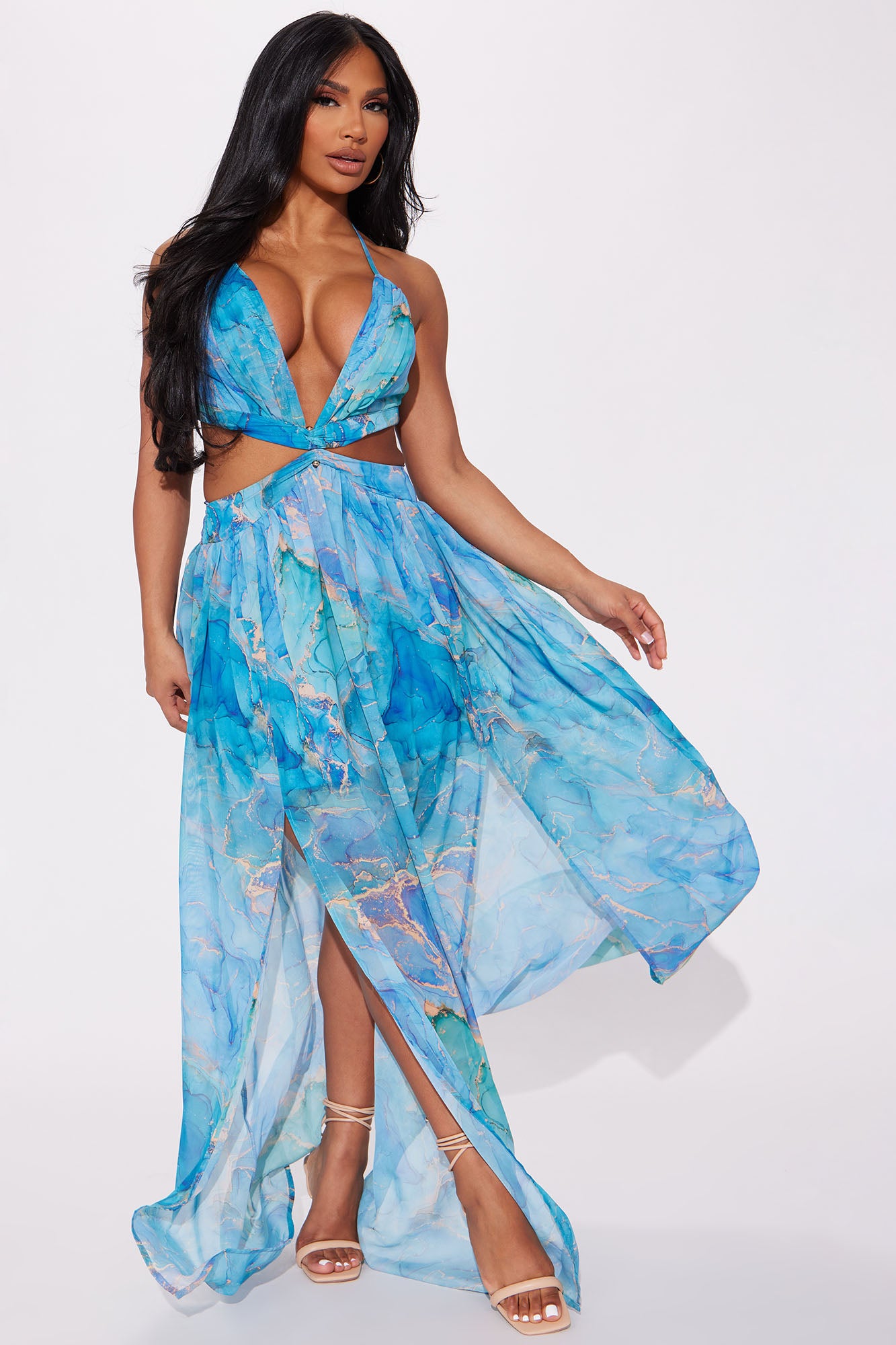 Vacation maxi dress top