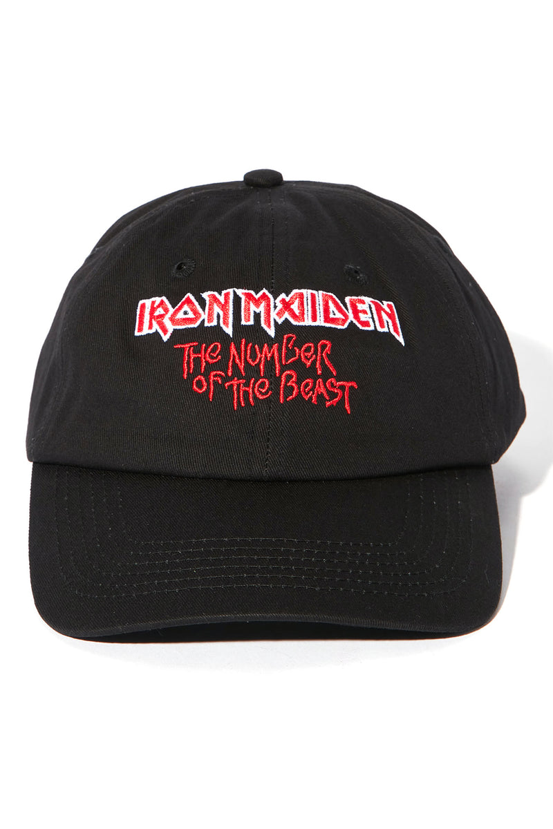 Iron Maiden Dad Hat - Black/Red | Fashion Nova, Mens Accessories ...