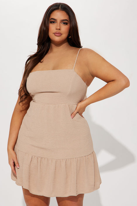 Arabella ruffle hotsell mini dress