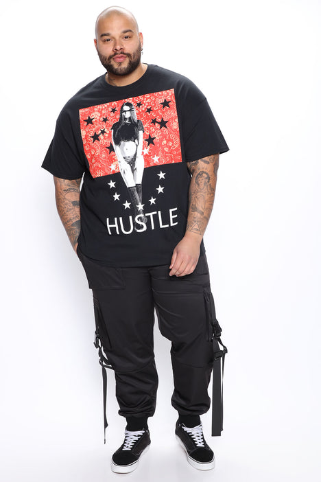 Hustle t shirt with deals stars