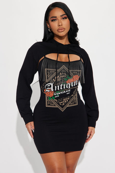 Oversized sweater dress fashion nova best sale