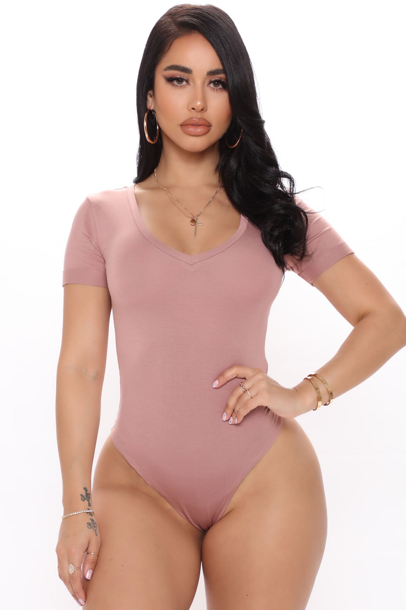 Mauve bodysuit hotsell