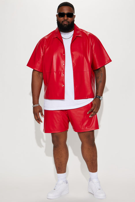 Fashion nova outlet red shorts
