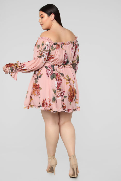 Cultivate the soul floral mini on sale dress