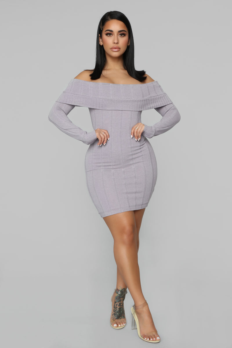 Exposing My Soft Side Sweater Dress - Lavender | Fashion Nova, Dresses ...