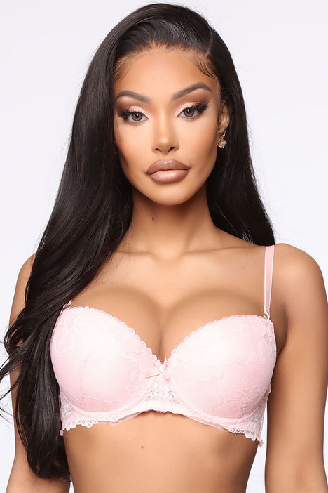 On The Daily Lace Push Up Bra - Black, Fashion Nova, Lingerie & Sleepwear