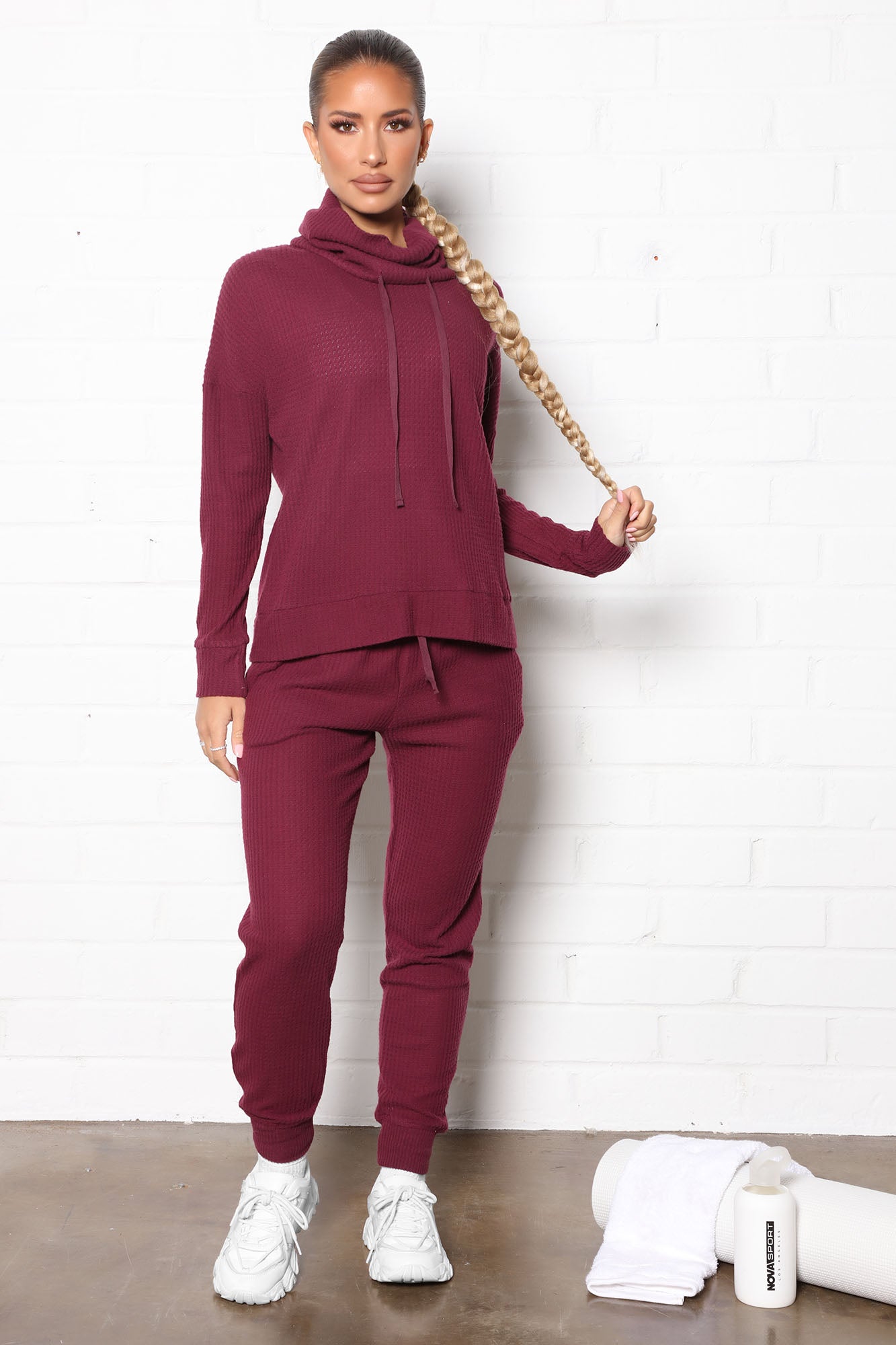Thermal best sale knit joggers
