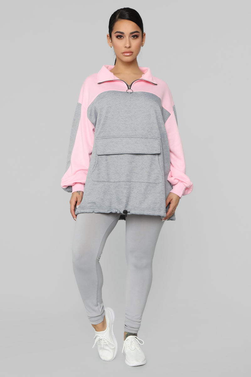 Ultimate Dream Sweatshirt - Pink/Combo | Fashion Nova, Knit Tops ...