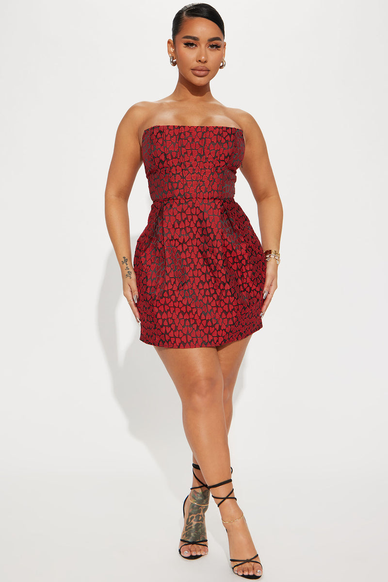 Special Love Mini Dress - Black/Red | Fashion Nova, Dresses | Fashion Nova