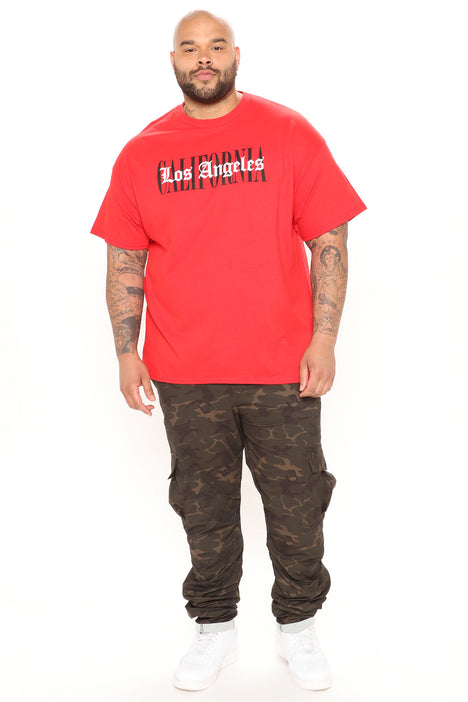 Red camo sales pants fashion nova
