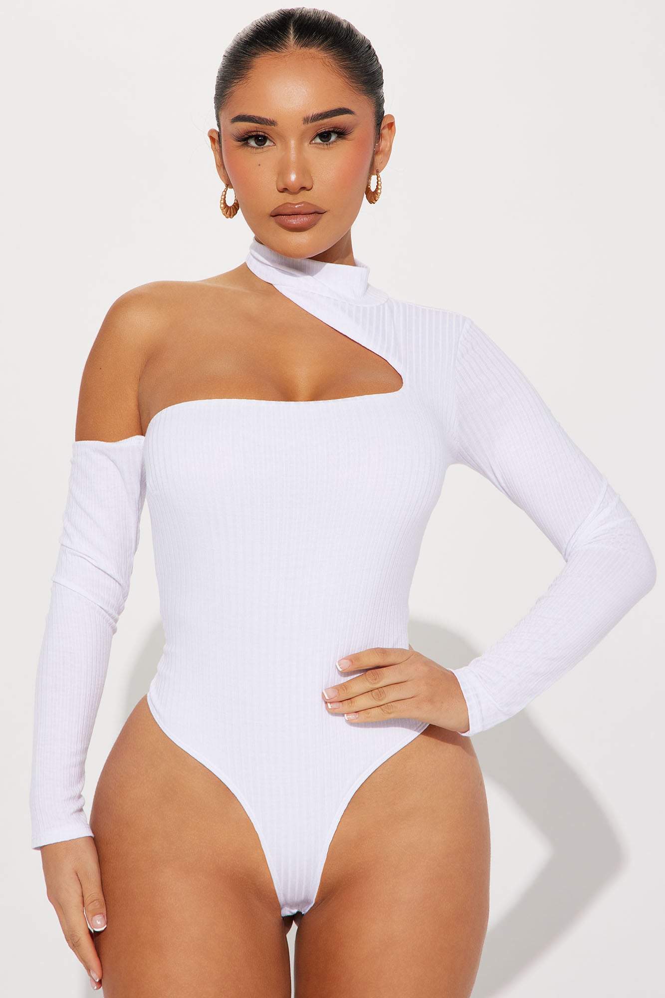 Just Want To Hold You Bodysuit - White
