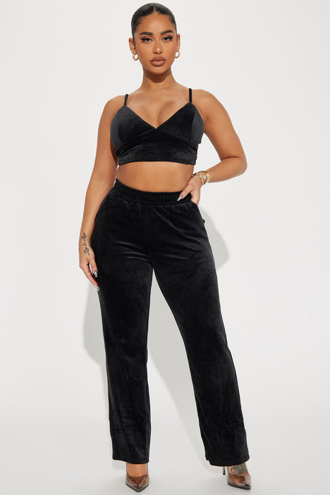 Fashion nova cheap velvet pants