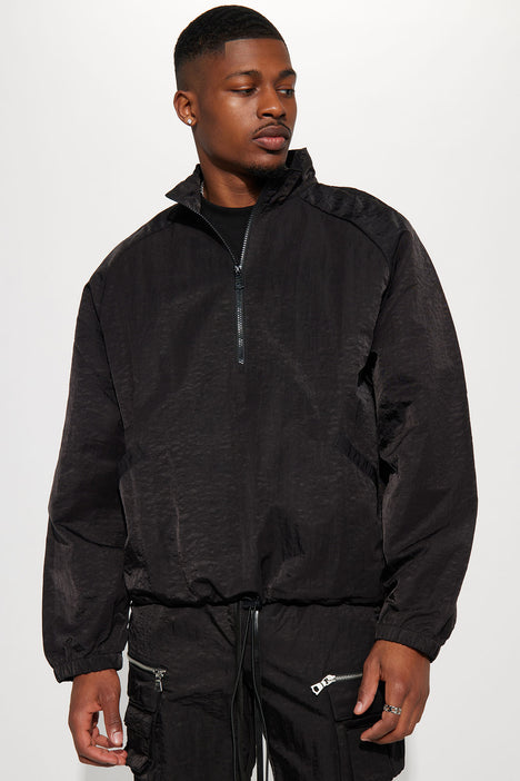 Nylon anorak online pullover