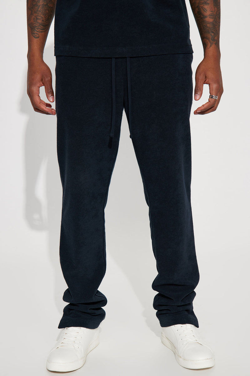 Dipped Terry Slim Pants - Black | Fashion Nova, Mens Fleece Bottoms ...