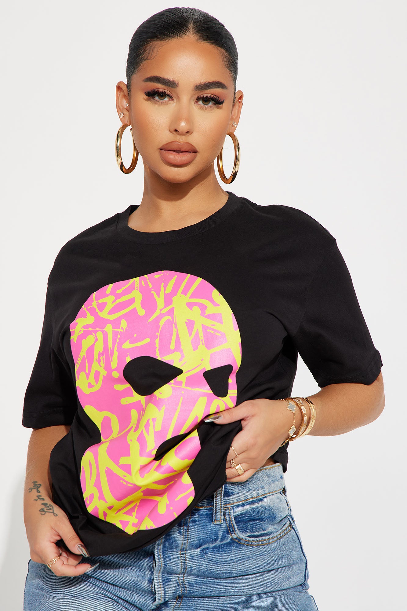 Fashion nova graphic shop tee