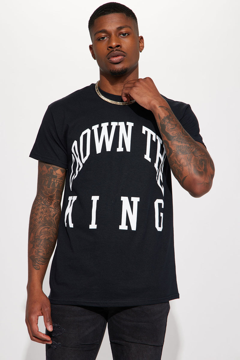 Crown The King Short Sleeve Tee - Black | Fashion Nova, Mens Graphic ...