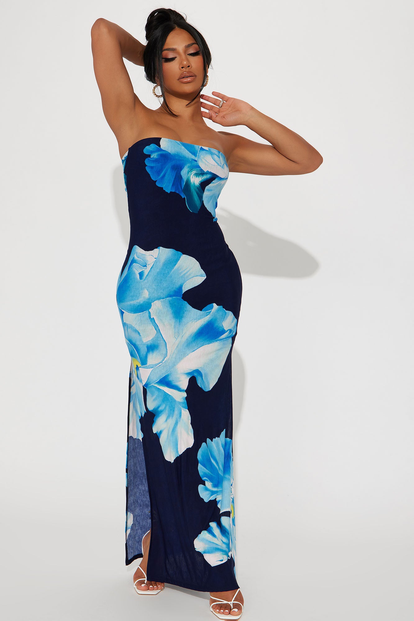 Fashion nova clearance white floral dress