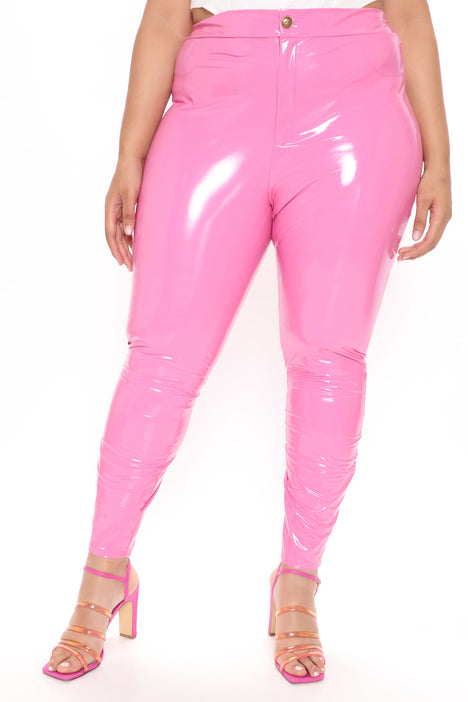 Vinyl pants fashion nova shop