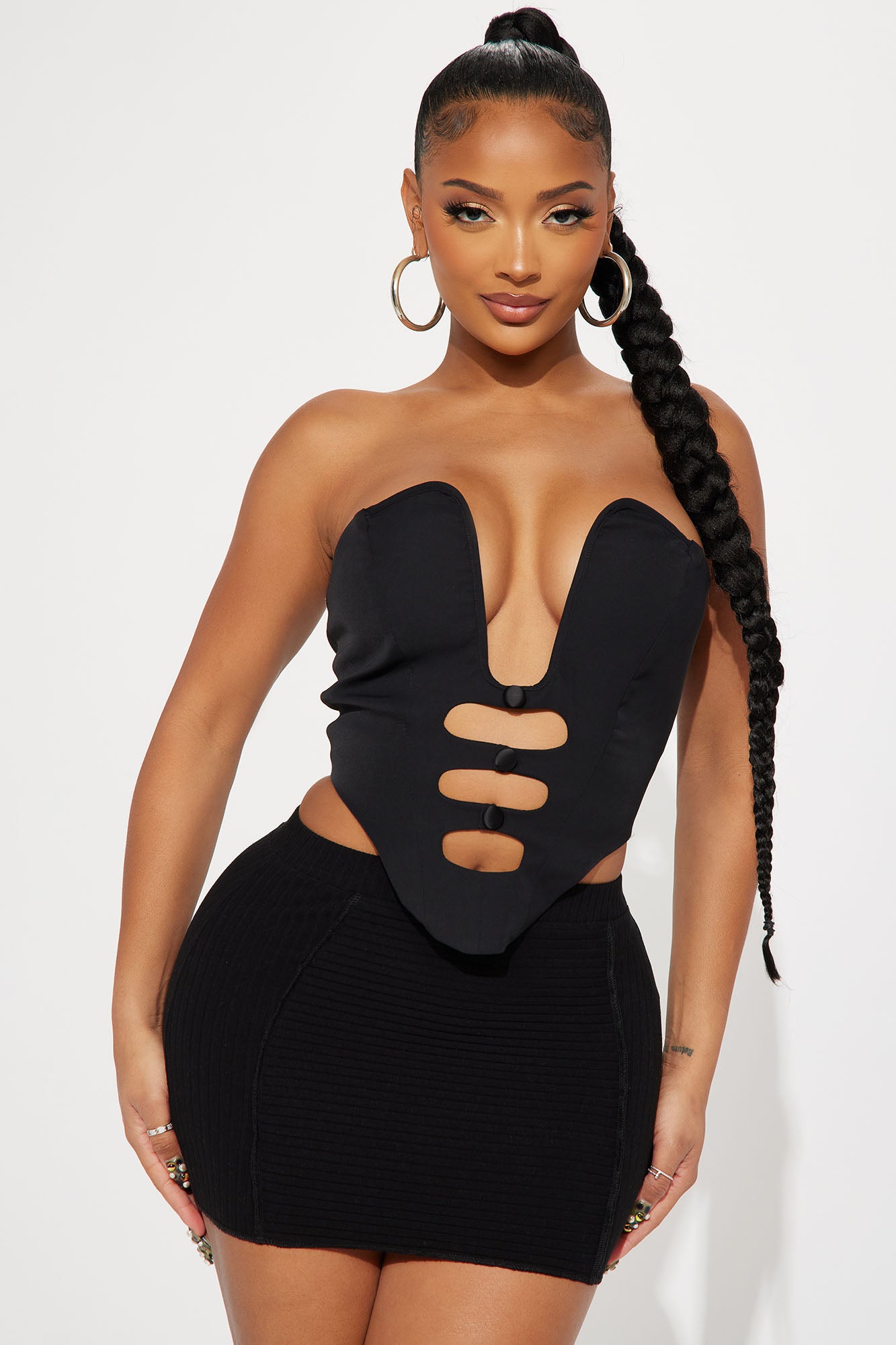 In Need To Express Tube Top - Black | Fashion Nova, Shirts u0026 Blouses |  Fashion Nova