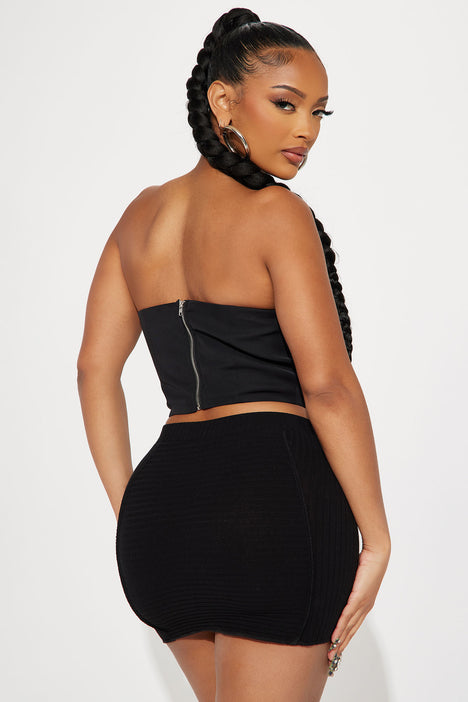 Express strapless top clearance
