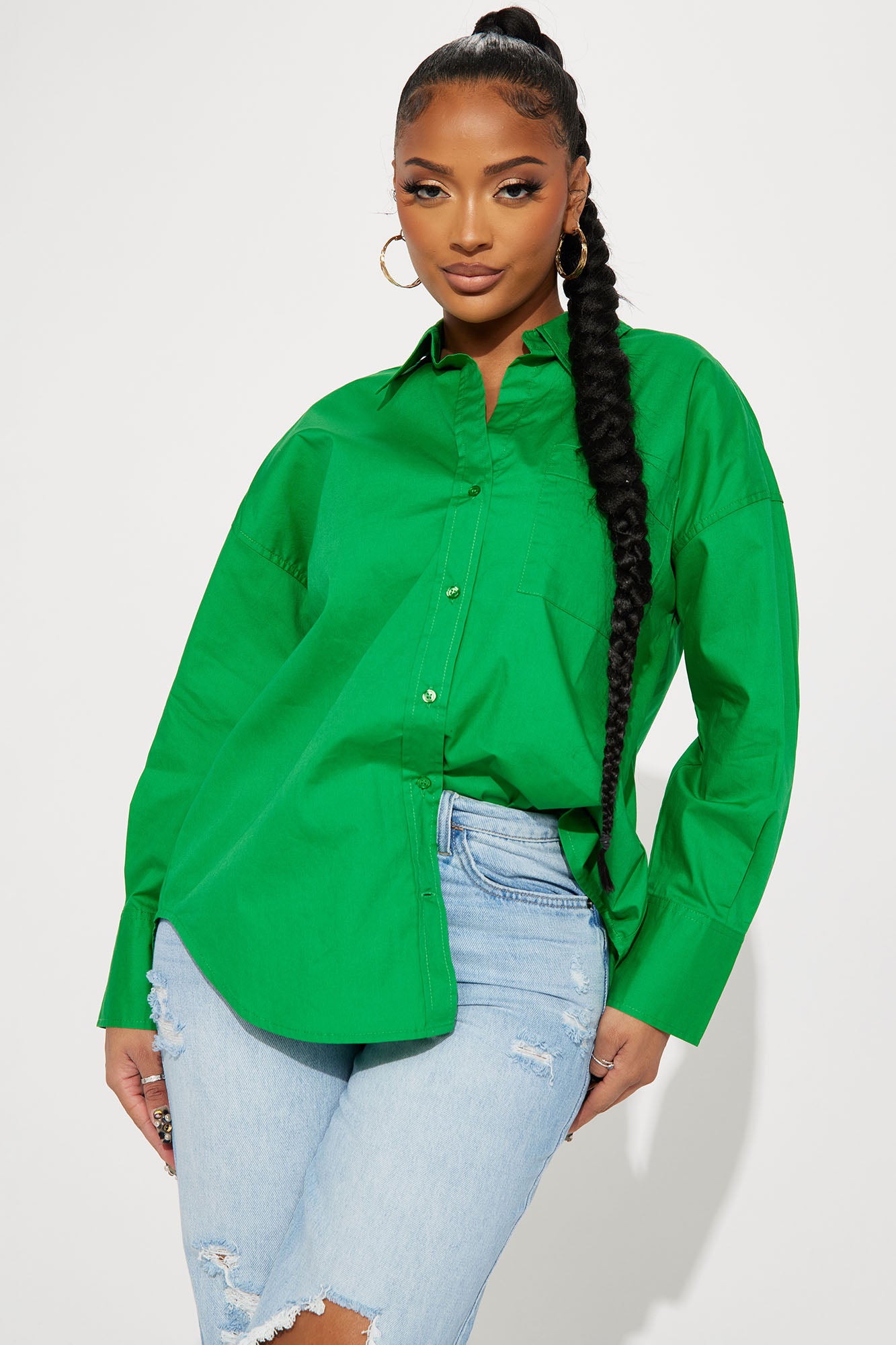 Kelly green hotsell shirt womens