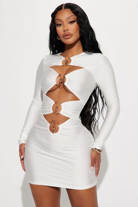 Fashion nova all white outfit online