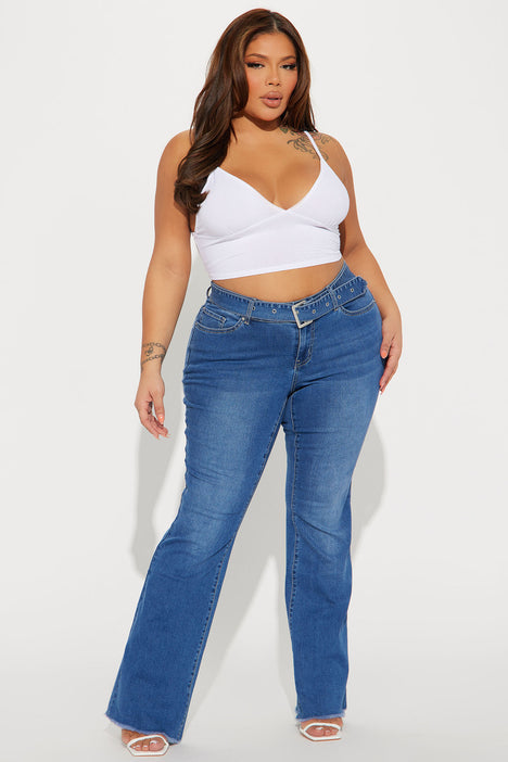 Plus size shop low rise jeans