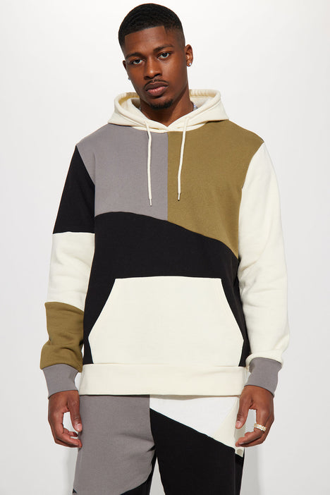 Fashion nova color block hoodie store