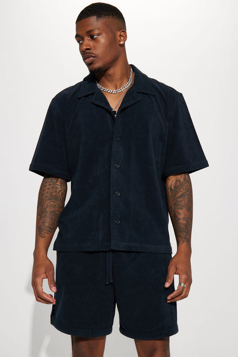 Cuban short shop sleeve shirt