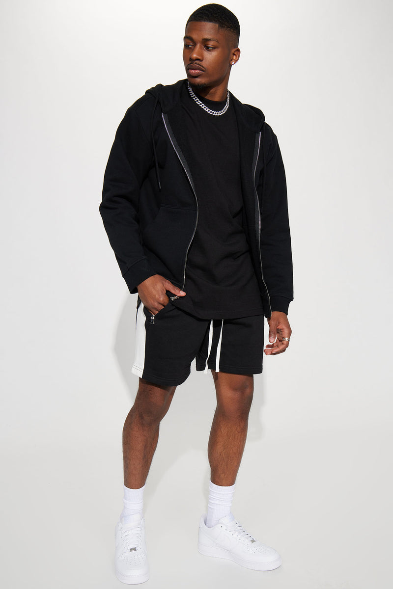 Just In Time Basketball Shorts - Black | Fashion Nova, Mens Fleece ...