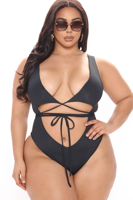 Plus size clearance fashion nova swimwear