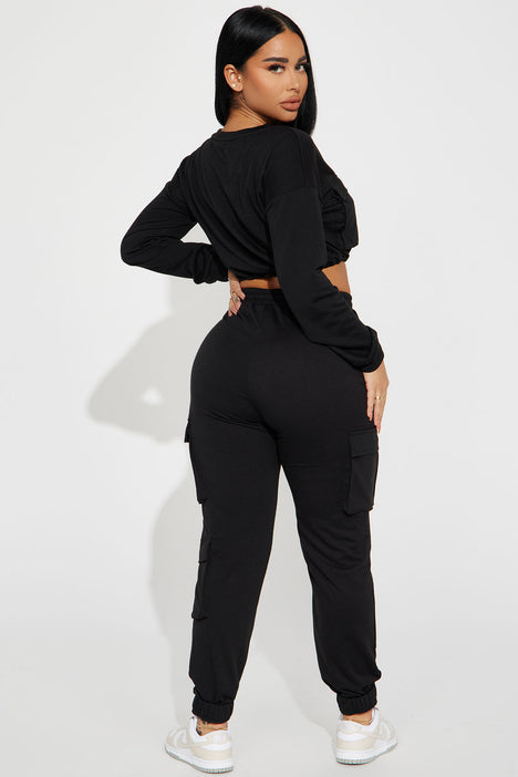 Fashion nova sweatpants on sale set