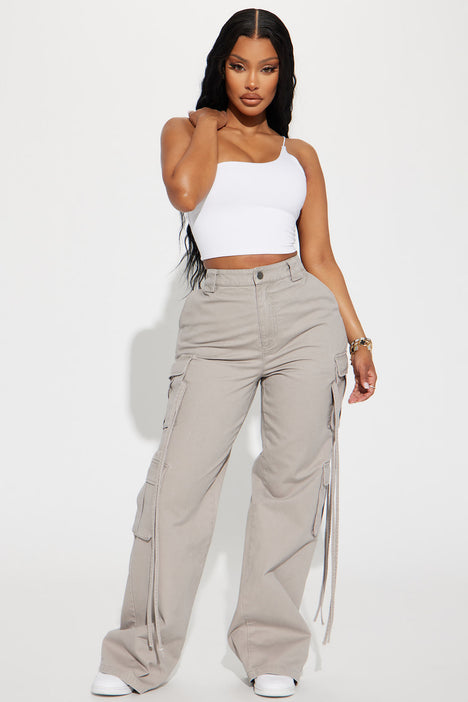 Selena One Shoulder Crop Top White Fashion Nova Basic Tops