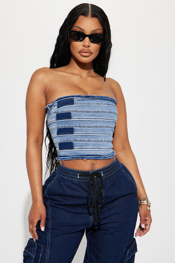 Fashion nova denim new arrivals shirt
