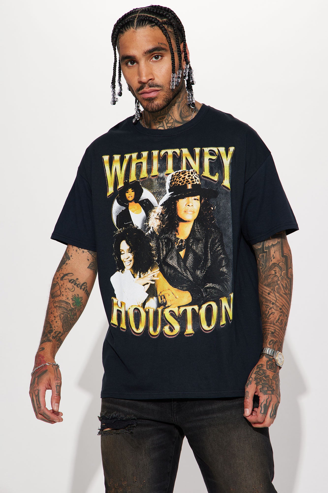 Whitney houston t shirt top
