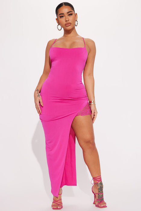 Fashion nova deals fuschia dress