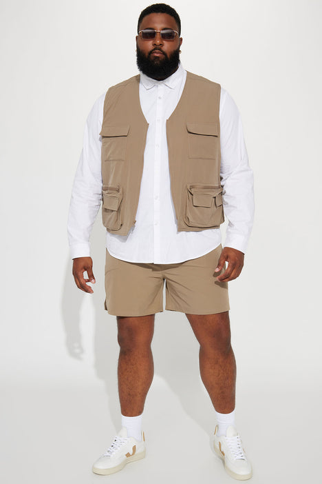Keep It Up Vest Taupe Fashion Nova Mens Jackets Fashion Nova