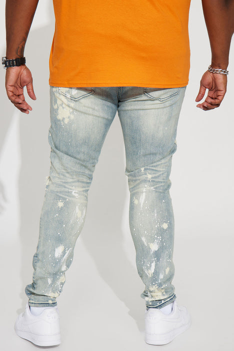 Fashion nova discount paint splatter jeans