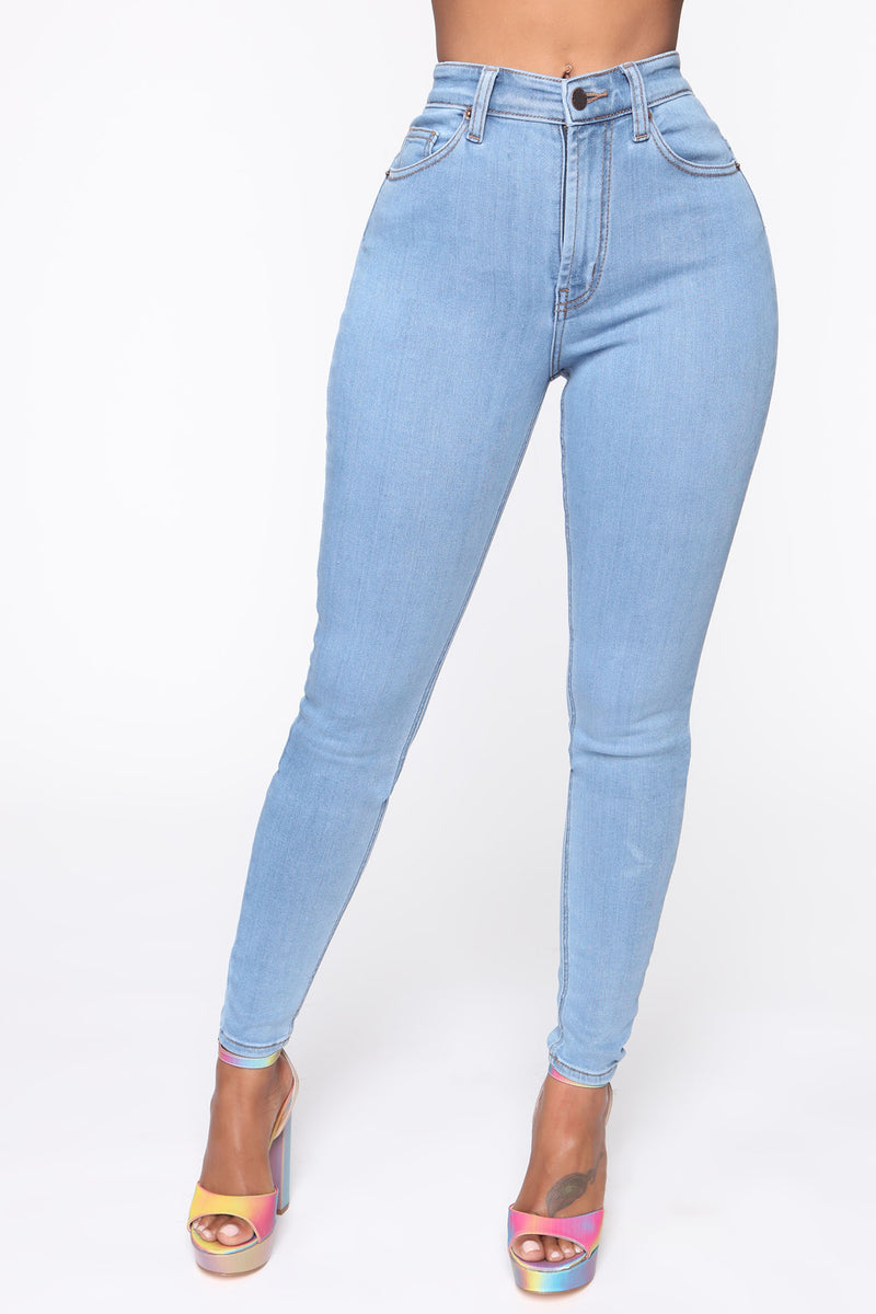 Precious Fit High Waisted Jean - Light | Fashion Nova, Jeans | Fashion Nova